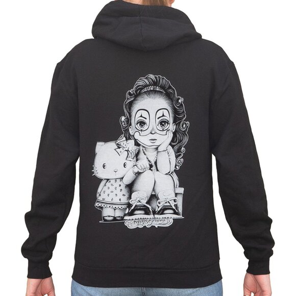 Lil Payase Women's Hoodie Custom Tattoo Artwork by Mouse Lopez S-M-L-XL-XXL NWT - Picture 1 of 5